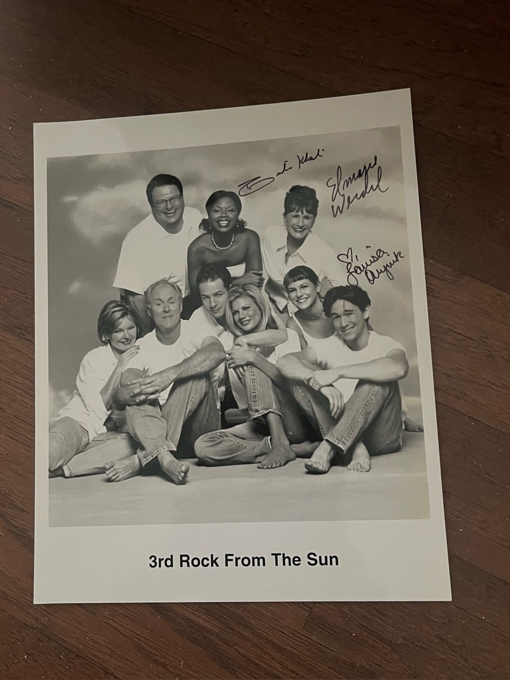 3rd Rock From The Sun Promo Photo Black And White 8 x 10